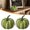 K, variant on Z52LingLing Modern Teal 2-Pack Teal Blue Faux Pumpkin Set for Trendy Home Accents