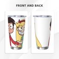thumbnail image 3 of Vaso de 20 oz de Star Vs. The Forces Of Evil, taza de viaje de café con aislamiento al vacío de acero inoxidable, taza de café, taza de viaje con tapa, taza térmica para exteriores, 3 of 8