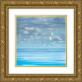 thumbnail image 1 of Rosa, Fiorenzo 26x26 Gold Ornate Wood Framed with Double Matting Museum Art Print Titled - Between sky and sea, 1 of 4