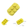 thumbnail image 3 of Naisfei 4 Pcs Fruit Shaped Jelly Molds, 3D Mini Pineapple Strawberry Orange Blueberry Mulberry Candle Silicone Fruit Mold for Jelly Fondant Soap Gummy Cake Cupcake Topper Decoration,with dropper, 3 of 6