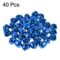 thumbnail image 3 of DIY Small Bells 0.71-Inch 40pcs  Craft Bells Bulk for Christmas Festival Party Home Blue, 3 of 3