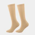 thumbnail image 1 of Varicose Veins Compression Socks Fit For Golf Rugby Hiking Sports For Anti Fatigue Driving Travel Flight Black Women Men Socks, 1 of 5