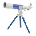 thumbnail image 1 of Kids Telescope, Foldable Manual Focusing Knob High Definition Telescope Toy  For Over 3 Years Old For Gift B20 Blue, 1 of 8