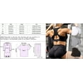 thumbnail image 3 of Jxximdong Shorts for Women Sexy Ruched Butt Lifting Gym Shorts High Waisted Booty Yoga Shorts Workout Running Twerking Shorts Black L Pants, 3 of 7