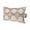 White,Brown, variant on Summer Marine Life Outdoor Pillows for Chaise Lounge Chair Waterproof Lumbar Pillows with Insert&Adjustable Strap Beach Headrest Pillow Nautical Coastal Sand Dollars Retro Blue Pool Pillow 11"x16"