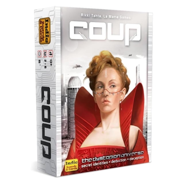 Indie Boards & Cards Juego de Cartas Coup (The Dystopian Universe) Indie Boards and Cards NA