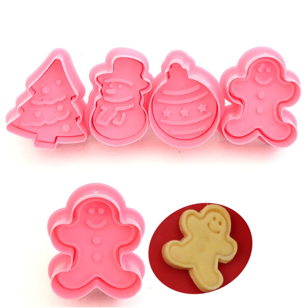 3D 8Cavity Bow Cake Mold Cookie Cutter Fondant Cake Decorating Mould Baking DIY 