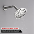 thumbnail image 6 of sumerain Bathtub Shower Faucet Set With Valve, Brushed Nickel Tub Shower Faucet Set Complete Included Shower Valve Tub Shower Trim Kit, 6 of 16