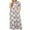 White, variant on Patlollav Plus Size Women Dresses Summer Short Sleeve Print Loose Pocket Long Dress