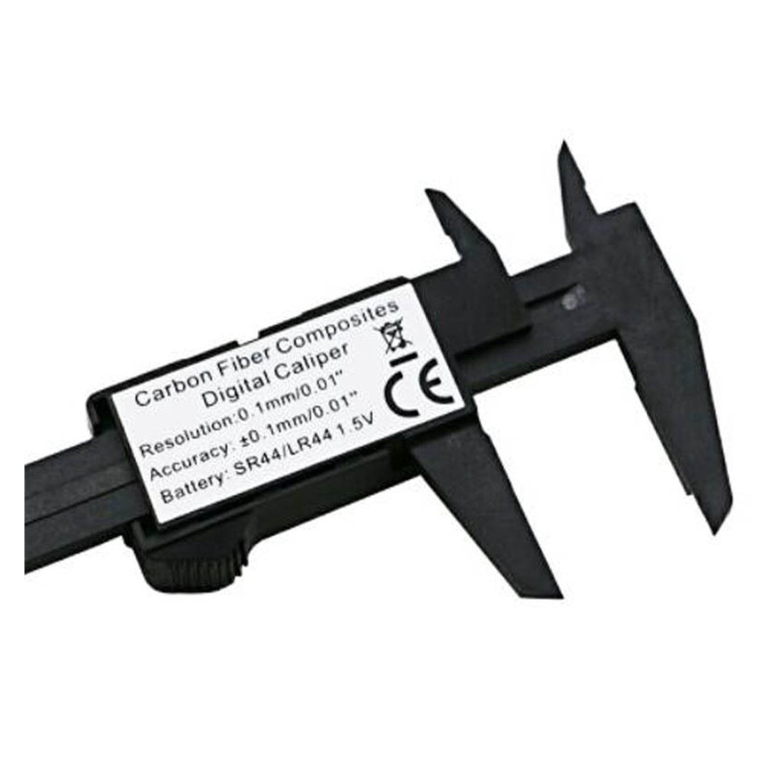 Measuring Tool 0-150mm 6 Inch Plastic LCD Digital Electronic Carbon Fiber Vernier Caliper Rule Gauge Micrometer ,Easy to Use