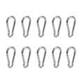 thumbnail image 3 of 10 hebillas de cinturón de Seguridad de acero inoxidable tipo resorte para caminar de 12 mm / 0,47 pulgadas, 3 of 10