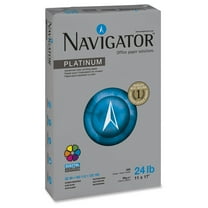 Navigator, SNANPL1724, Platinum Superior Productivity Multipurpose Paper - Silky Touch, 2500 Per Carton, Bright White