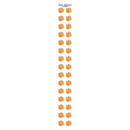 Clemson University Nail Sticker Decals