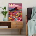 thumbnail image 5 of UXIEQU Colorful Mountain Floral Landscape Canvas Wall Art 15.75x11.81 Inches, 5 of 8