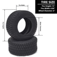 thumbnail image 2 of Towallmark Lawn Mower Tire & Tractor Turf Tire & Garden Tire, Four-Ply Rated, Non-Directional, Tubeless Tire - 15x6.00-6 Lawn Mower Tire & Tractor Turf Tire & Garden Tire, 2 of 5