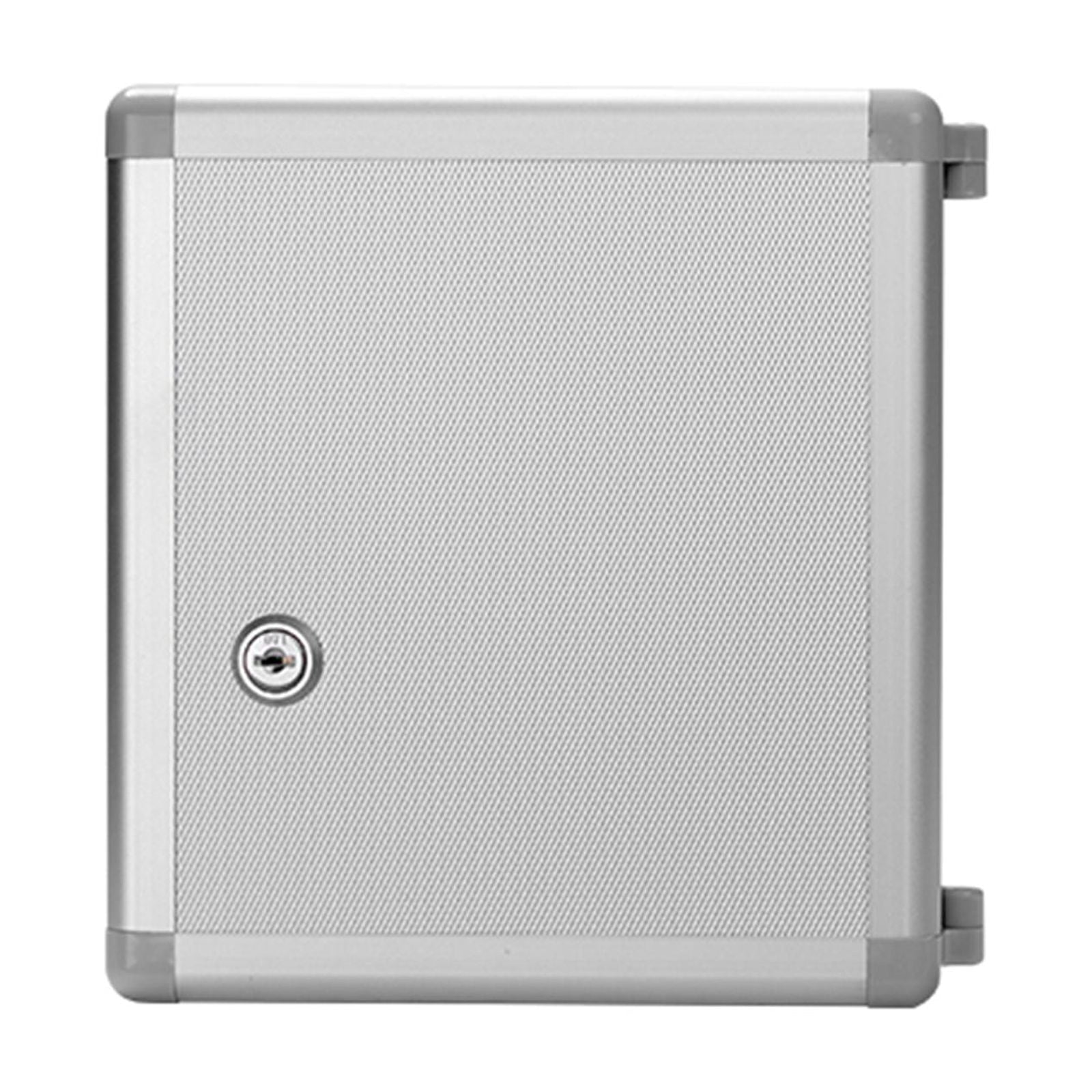 figatia Key Lock Box Key Cabinet Security Wall Mounted Key Organizer Key for Garage Rental Managements Complexes 205x60x213mm