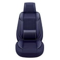 thumbnail image 6 of Maidao Car Seat Covers Leather for BMW for X4 2014-Present 5 Seats Waterproof Soft Front Rear Cushion Protector Blue, 6 of 10