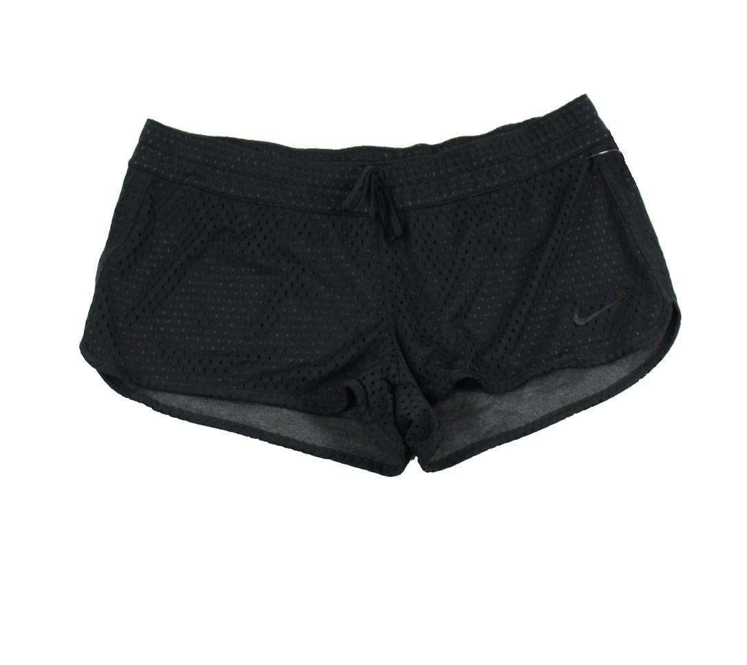 Nike Nike NEW Black Womens Size Large L Mesh Athletic Training Shorts