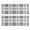 Black and White Checkered Pattern-1, variant on Black and White Checkered Pattern Anti Fatigue Kitchen Rugs Set Of 2, Non Slip Washable Decorative Floor Mats for Sink Laundry and Home Use, 17"x47"
