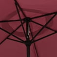 thumbnail image 3 of vidaXL Parasol Bourgogne 200x224 cm Aluminium, 3 of 5