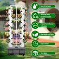 thumbnail image 4 of Vertical Hydroponic Garden Tower 56 Slots Hydroponics Tower Multifunctional Plants Germination Kit with Water Pump Outdoor Indoor Use, 4 of 9