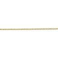 thumbnail image 3 of 14K Yellow Gold 1.2mm D/C Beaded Pendant Chain (14 X 1.2) Made In South Africa pen247-14, 3 of 5