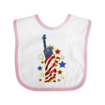 Inktastic Statue of Liberty Boys or Girls Baby Bib