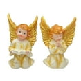 thumbnail image 1 of Christmas Table Centerpiece Resin Praying Cherub Ornament European Style Handmade Holiday Decor 10 in, 1 of 7