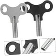 thumbnail image 3 of 2pcs Clock Key Grandfather Clock Winding Key Wind up Key Wear-resistant Clock Winders Key to Wind Antique Wall Clock Mini Clock Grandfather Winding Keys Alarm Clock Alloy Universal Assorted Color, 3 of 5