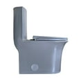 thumbnail image 4 of WinZo WZ5020GR Modern One Piece Gray Toilet Dual Flush 1.1/1.6 GPF Elongated 17" Comfortable Seat Height,Matte Grey, 4 of 6