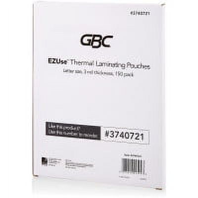 GBC Ultra Clear ID Badge Thermal Laminating Pouches