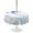 White, variant on Outdoor Tablecloth with Umbrella Hole for Patio/Picnic/Party/Camping, Blue Octopus Coastal Waterproof Table Cloth Round Cover Washable, Coral Summer Beach Nautical Ocean Beige (Dia 54")