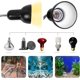 thumbnail image 2 of 1 Tortoise Heat Lamp, 2 Uva Uvb Bulbs 25w Reptile Heat Lamp With Stand Terrarium Lamp With 360 Swivel Clamp Tortoise Lighting For Reptiles, Amphibians, 2 of 5