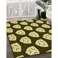 thumbnail image 2 of Ahgly Company Indoor Square Patterned Blood Night Red Area Rugs, 7' Square, 2 of 6