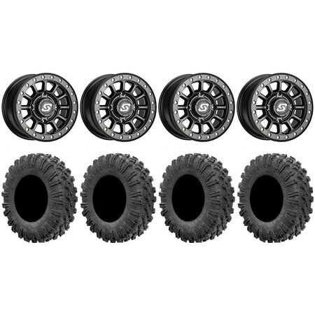 Sedona Sano Bdlk 15×6 Wheels Bk 30 MotoRavage Tires Sportsman RZR Ranger Sedona Sano Bdlk 15×6 Wheels Bk 30 MotoRavage Tires Sportsman RZR Ranger