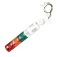 thumbnail image 3 of Industrial Warning Lamp, Red Yellow Green 2 Modes Strong Brightness 3 Tier LED  Tower Light DC24V IP54 With Buzzer For Indication, 3 of 8