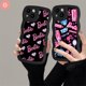thumbnail image 2 of Casetify Graffiti Barbie Funda Para Samsung A14 A23 A12 A04 A50s A04s A20 A51 A52s A50 A04E A21s A11 A22 A03s A13 A31 A02s A30s A33 A53 A52 A32 Love Heart Star Ondulante Borde Cubierta Suave, 2 of 3