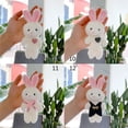 thumbnail image 6 of SIEYIO Mini Cute Plush Bear Charm Keychain Fluffy Stuffed Keyring Lovely Pendants for Purse Bag Backpack Handbag, 6 of 20