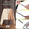 thumbnail image 3 of Expositor de camisetas ajustable, expositor de camisetas para vendedores, perchero para camisetas, ropa de vestir, 3 of 5
