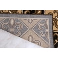 thumbnail image 3 of Fleur DE LIS New Orleans Design Modern Area Rug (5 FEET X 7 FEET), 3 of 5