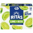 thumbnail image 3 of Ritas Sparkling Lime-a-Rita Lime Margarita, Malt Beverage, 12 pack, 7.5 fl oz Aluminum Cans, 8% ABV, 3 of 6