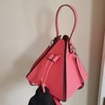 thumbnail image 4 of Triangle Crossbody Bag Personalized Shoulder Handbag with Drawstring Closure Convertible Carry Style Everyday Purse for Commuting Shopping Dating Travel Outdoor Use Home Outdoor Daily Carry, 4 of 7
