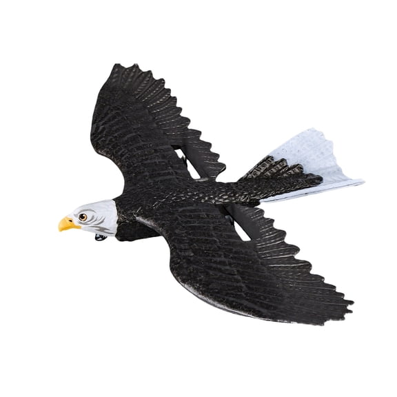 RC Plane, 2.4GHZ 2 Channel RC Airplane with 6-Axis Gyro Stabilizer&2 Batteries, Ready to Fly Eagle Aircraft Plane Toy, RC Glider for Adults Beginners Birthday/Xmas Gift