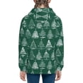 thumbnail image 6 of Naloa Christmas Trees Teenage Zipper Hoodie, Long Sleeve Zip Up Hoodies Casual Jackets Tops for 7-12 Years-Medium, 6 of 6