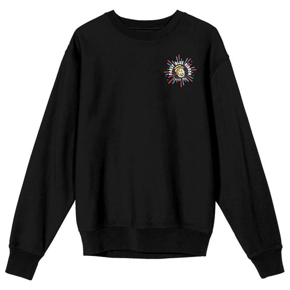 Pabst Blue Ribbon Since 1844 Men's Black Crew Neck Sweatshirt