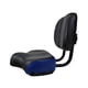 thumbnail image 4 of Asiento de bicicleta, sillín, sillín, recorridos de larga distancia, amortiguadores, comodidad extra, Azul, 4 of 8