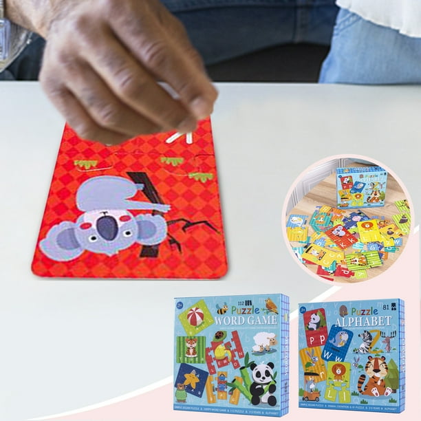 Xihbxyly Almacén de Liquidación Juego de Aprendizaje de Letras y