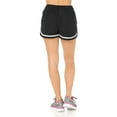 thumbnail image 4 of Auliné Collection Womens Sports Exercise Workout Fitness Gym Yoga Running Shorts Black SM, 4 of 4