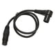 thumbnail image 5 of Cable XLR a XLR Codo macho a hembra recto HiFi Sonido XLR Cable balanceado para micrófono Altavoz Mezclador 2.5ft, 5 of 10