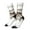 2 Black-2, variant on Woodland Forest With Deers Print Adult Socks for Men & Women,Calf Socks, Ankle Socks,Boots Socks,Breathable Casual Sock,Unisex Crew Socks